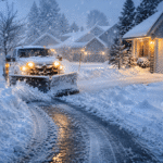 How Often Should a Driveway Be Plowed During a Snowstorm?