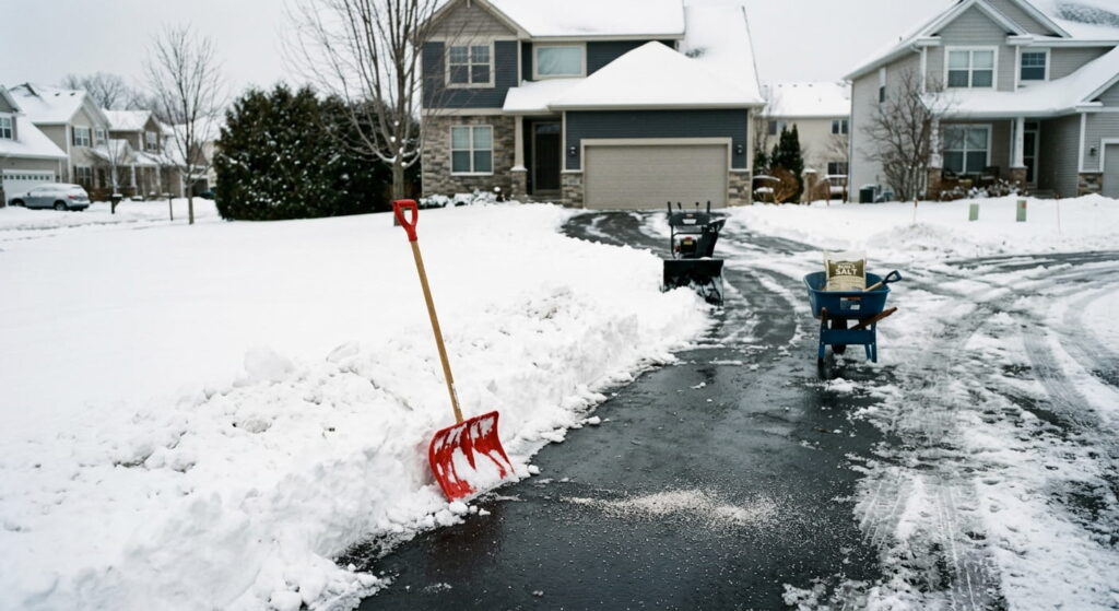 How to Remove Snow From a Driveway: Methods, Order of Work and Mistakes to Avoid