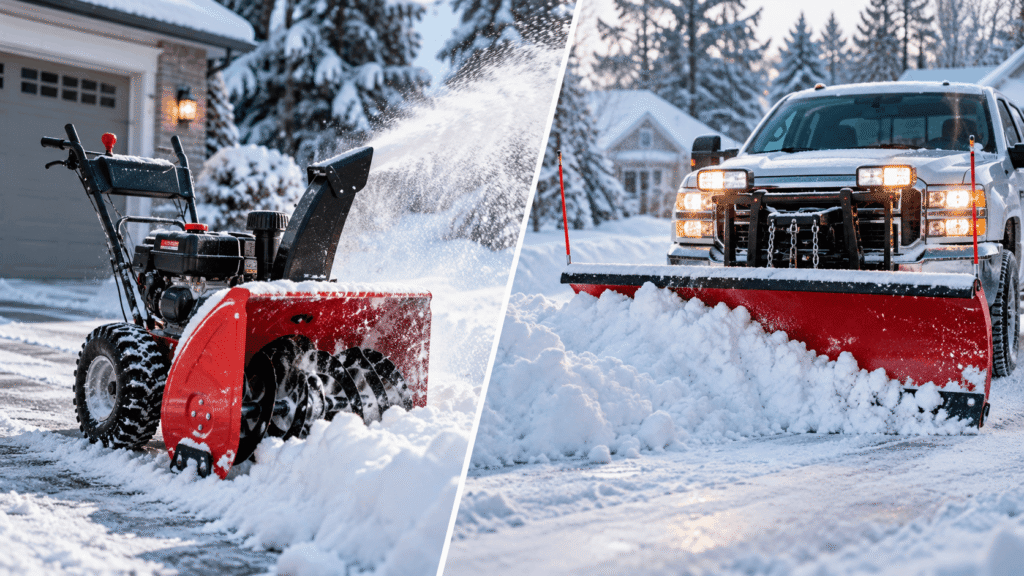 Snow Blower or Hire a Plow Service? Running the Numbers